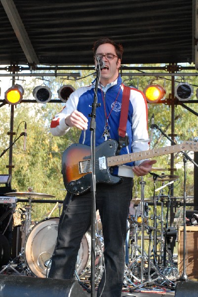 The Oranges Band at Fun Fun Fun Fest in Waterloo Park, Austin Texas