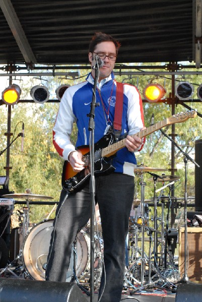 The Oranges Band at Fun Fun Fun Fest in Waterloo Park, Austin Texas