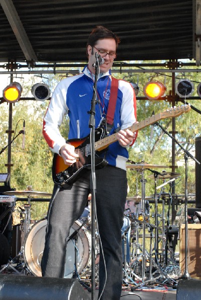 The Oranges Band at Fun Fun Fun Fest in Waterloo Park, Austin Texas