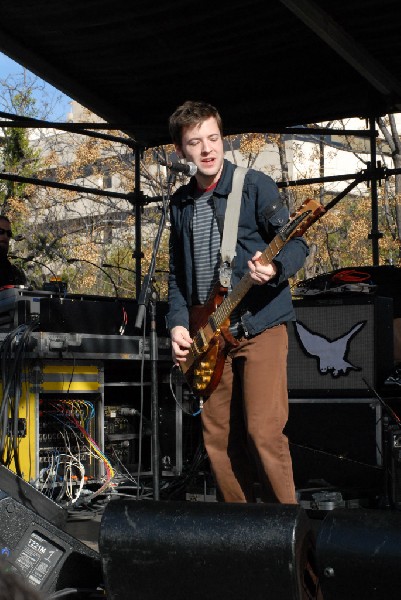 The Oranges Band at Fun Fun Fun Fest in Waterloo Park, Austin Texas