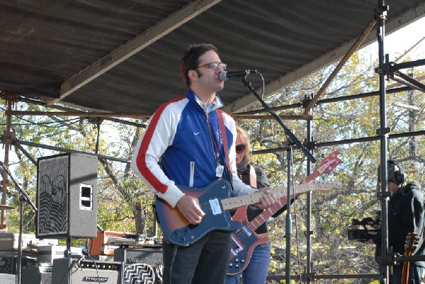 The Oranges Band at Fun Fun Fun Fest in Waterloo Park, Austin Texas