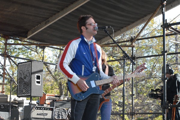 The Oranges Band at Fun Fun Fun Fest in Waterloo Park, Austin Texas