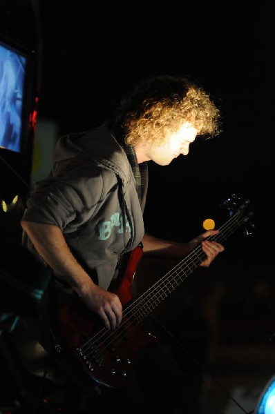 The Peoples Party perform in the street, Austin, Texas, SXSW 2008
