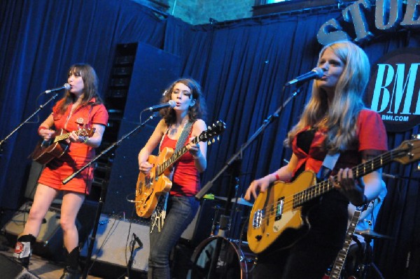 Those Darlins at Stubb's BarBQ, SXSW 2009, BMI Howdy Texas Party