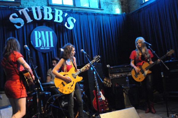Those Darlins at Stubb's BarBQ, SXSW 2009, BMI Howdy Texas Party
