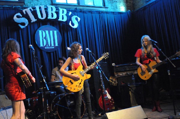 Those Darlins at Stubb's BarBQ, SXSW 2009, BMI Howdy Texas Party