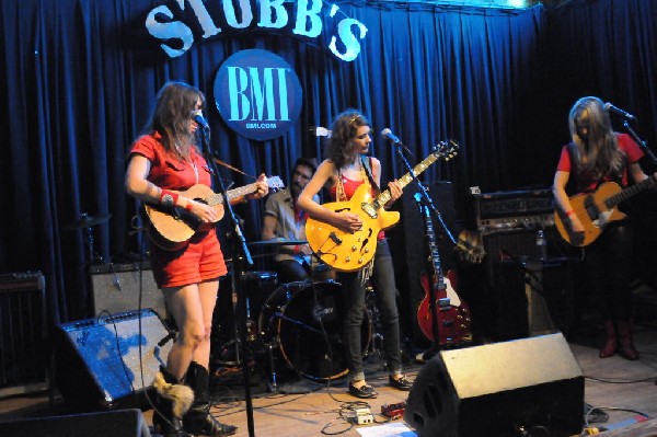 Those Darlins at Stubb's BarBQ, SXSW 2009, BMI Howdy Texas Party
