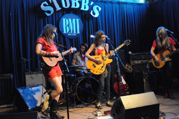 Those Darlins at Stubb's BarBQ, SXSW 2009, BMI Howdy Texas Party