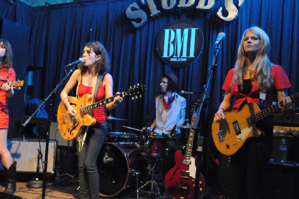 Those Darlins at Stubb's BarBQ, SXSW 2009, BMI Howdy Texas Party
