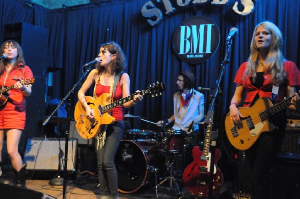Those Darlins at Stubb's BarBQ, SXSW 2009, BMI Howdy Texas Party
