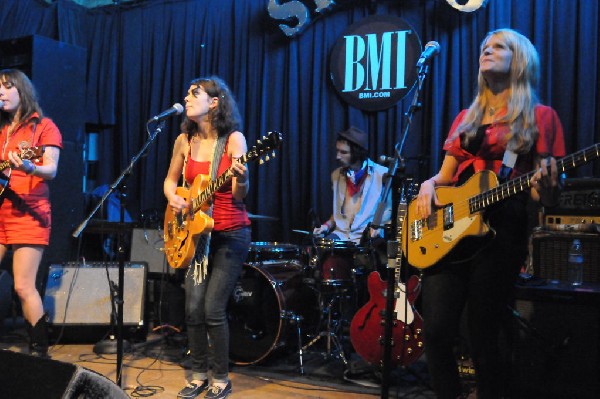 Those Darlins at Stubb's BarBQ, SXSW 2009, BMI Howdy Texas Party