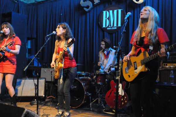 Those Darlins at Stubb's BarBQ, SXSW 2009, BMI Howdy Texas Party