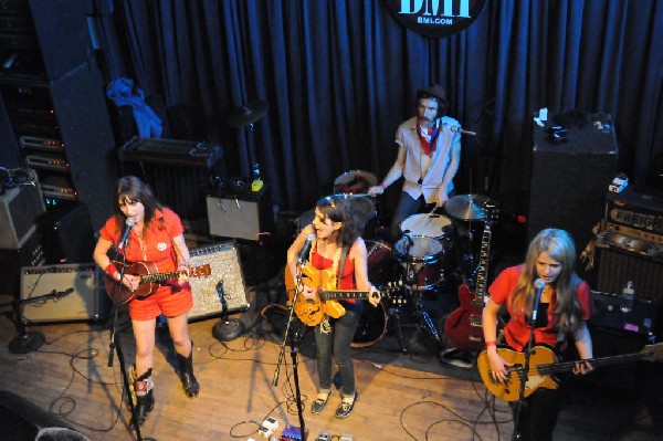 Those Darlins at Stubb's BarBQ, SXSW 2009, BMI Howdy Texas Party