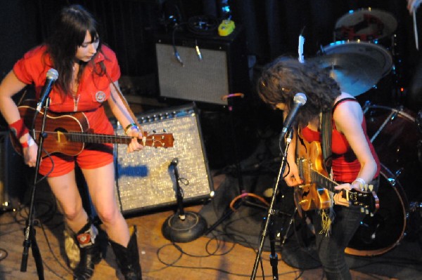 Those Darlins at Stubb's BarBQ, SXSW 2009, BMI Howdy Texas Party