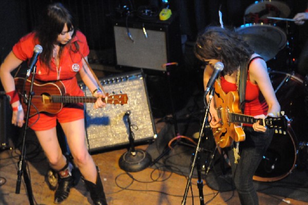 Those Darlins at Stubb's BarBQ, SXSW 2009, BMI Howdy Texas Party