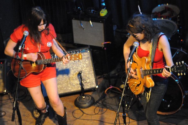 Those Darlins at Stubb's BarBQ, SXSW 2009, BMI Howdy Texas Party