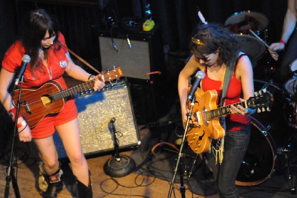 Those Darlins at Stubb's BarBQ, SXSW 2009, BMI Howdy Texas Party
