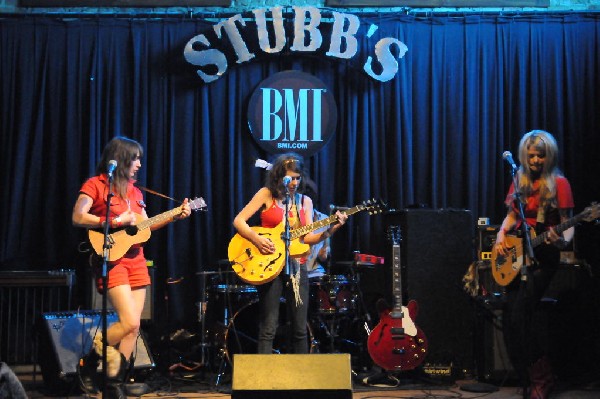 Those Darlins at Stubb's BarBQ, SXSW 2009, BMI Howdy Texas Party