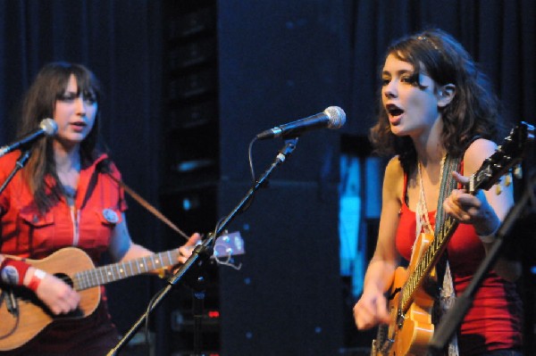 Those Darlins at Stubb's BarBQ, SXSW 2009, BMI Howdy Texas Party