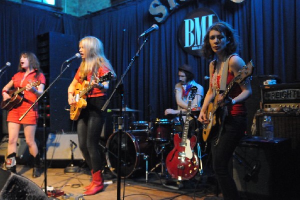 Those Darlins at Stubb's BarBQ, SXSW 2009, BMI Howdy Texas Party