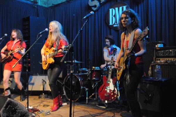 Those Darlins at Stubb's BarBQ, SXSW 2009, BMI Howdy Texas Party