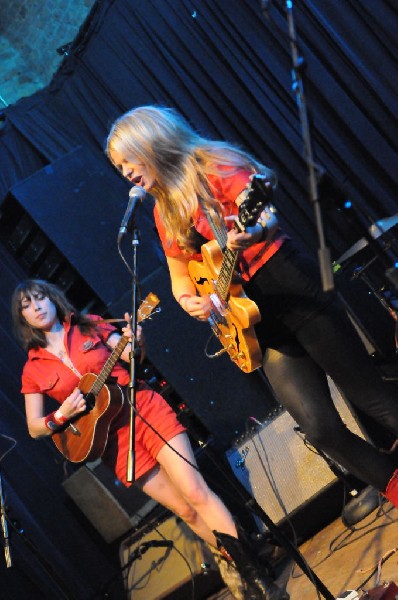 Those Darlins at Stubb's BarBQ, SXSW 2009, BMI Howdy Texas Party