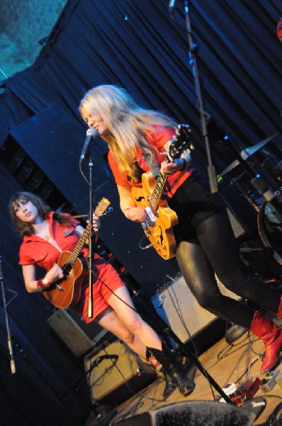 Those Darlins at Stubb's BarBQ, SXSW 2009, BMI Howdy Texas Party