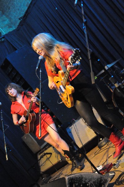Those Darlins at Stubb's BarBQ, SXSW 2009, BMI Howdy Texas Party