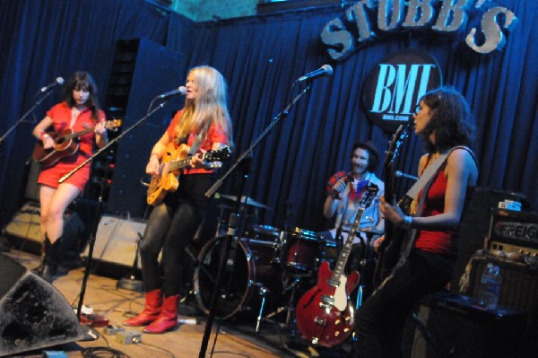 Those Darlins at Stubb's BarBQ, SXSW 2009, BMI Howdy Texas Party