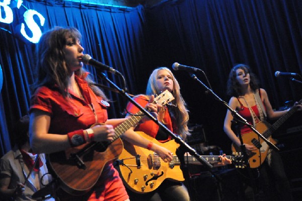 Those Darlins at Stubb's BarBQ, SXSW 2009, BMI Howdy Texas Party