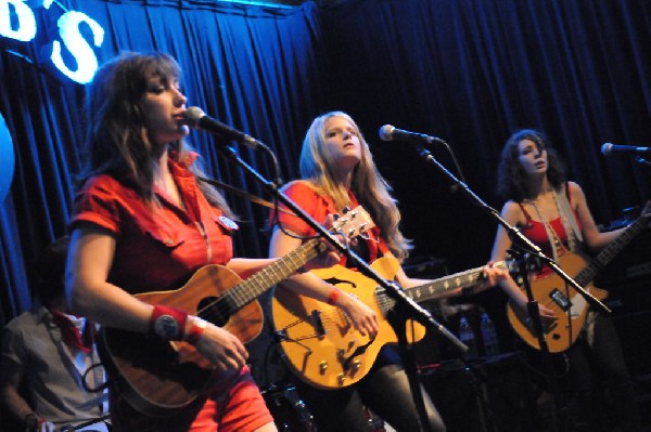 Those Darlins at Stubb's BarBQ, SXSW 2009, BMI Howdy Texas Party