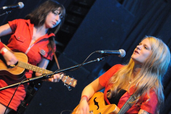 Those Darlins at Stubb's BarBQ, SXSW 2009, BMI Howdy Texas Party