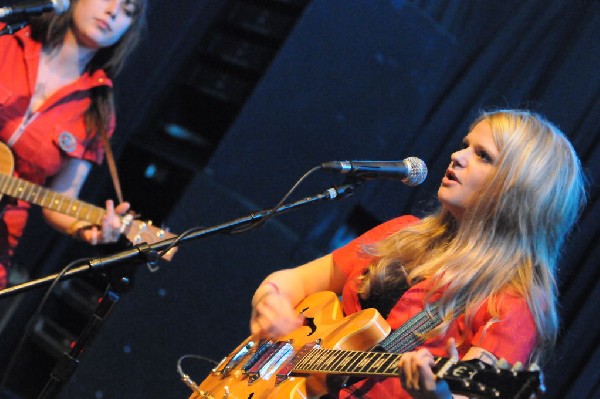 Those Darlins at Stubb's BarBQ, SXSW 2009, BMI Howdy Texas Party
