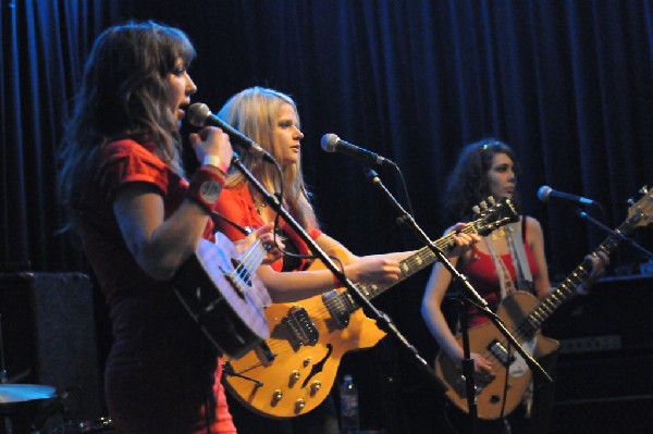 Those Darlins at Stubb's BarBQ, SXSW 2009, BMI Howdy Texas Party