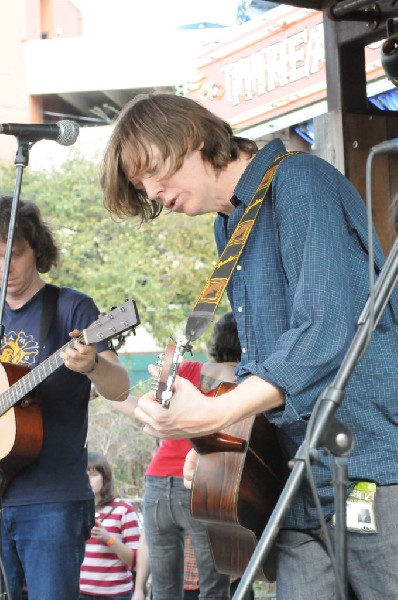 Thurston Moore at the Roky Erickson Ice Cream Social at Threadgill's , Aust