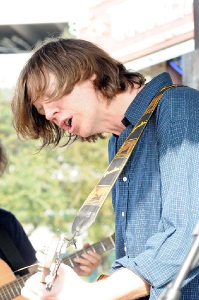 Thurston Moore at the Roky Erickson Ice Cream Social at Threadgill's , Aust