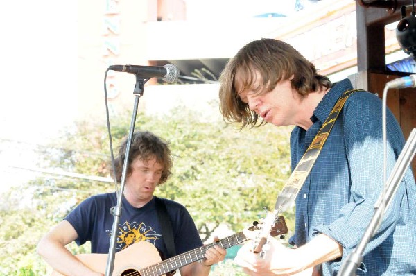 Thurston Moore at the Roky Erickson Ice Cream Social at Threadgill's , Aust
