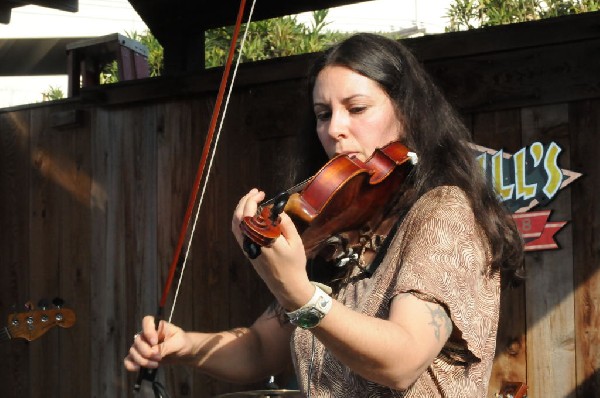 Thurston Moore at the Roky Erickson Ice Cream Social at Threadgill's , Aust