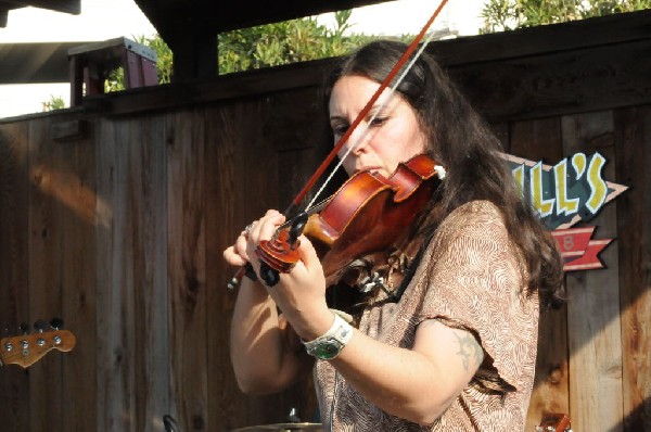 Thurston Moore at the Roky Erickson Ice Cream Social at Threadgill's , Aust