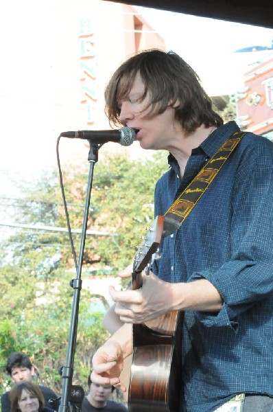 Thurston Moore at the Roky Erickson Ice Cream Social at Threadgill's , Aust