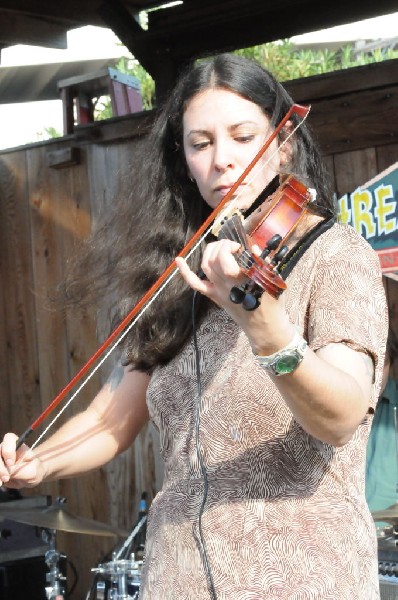 Thurston Moore at the Roky Erickson Ice Cream Social at Threadgill's , Aust