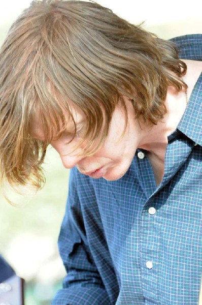 Thurston Moore at the Roky Erickson Ice Cream Social at Threadgill's , Aust