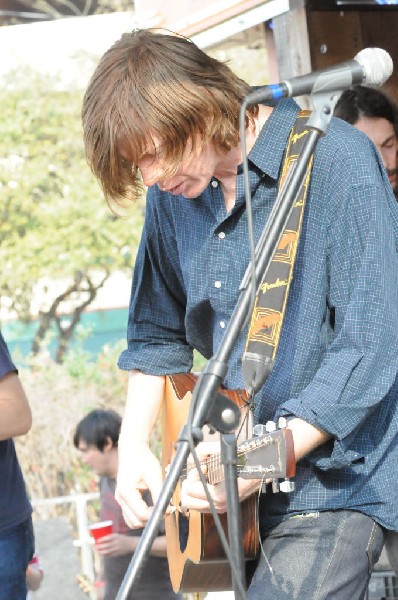 Thurston Moore at the Roky Erickson Ice Cream Social at Threadgill's , Aust
