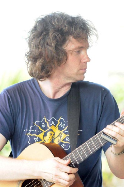 Thurston Moore at the Roky Erickson Ice Cream Social at Threadgill's , Aust