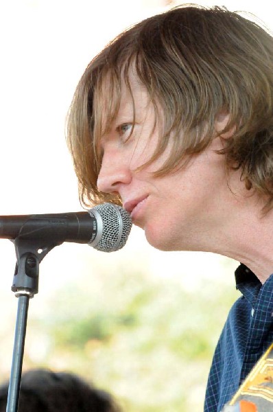 Thurston Moore at the Roky Erickson Ice Cream Social at Threadgill's , Aust