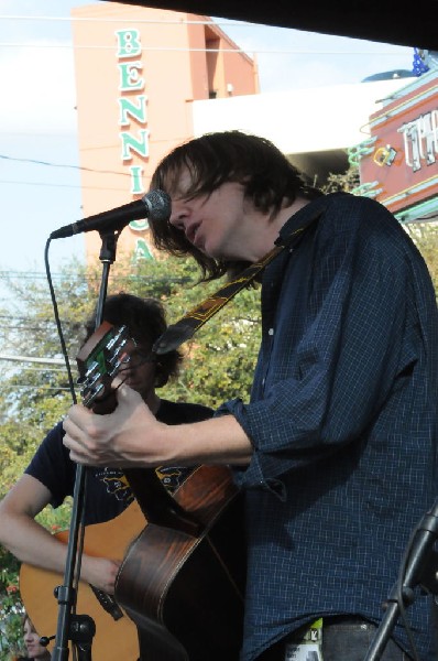 Thurston Moore at the Roky Erickson Ice Cream Social at Threadgill's , Aust