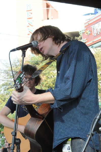 Thurston Moore at the Roky Erickson Ice Cream Social at Threadgill's , Aust