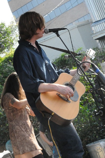 Thurston Moore at the Roky Erickson Ice Cream Social at Threadgill's , Aust