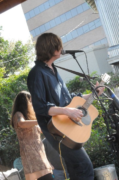 Thurston Moore at the Roky Erickson Ice Cream Social at Threadgill's , Aust