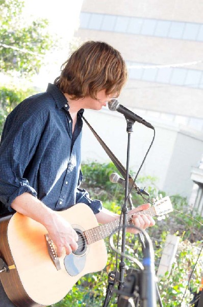 Thurston Moore at the Roky Erickson Ice Cream Social at Threadgill's , Aust